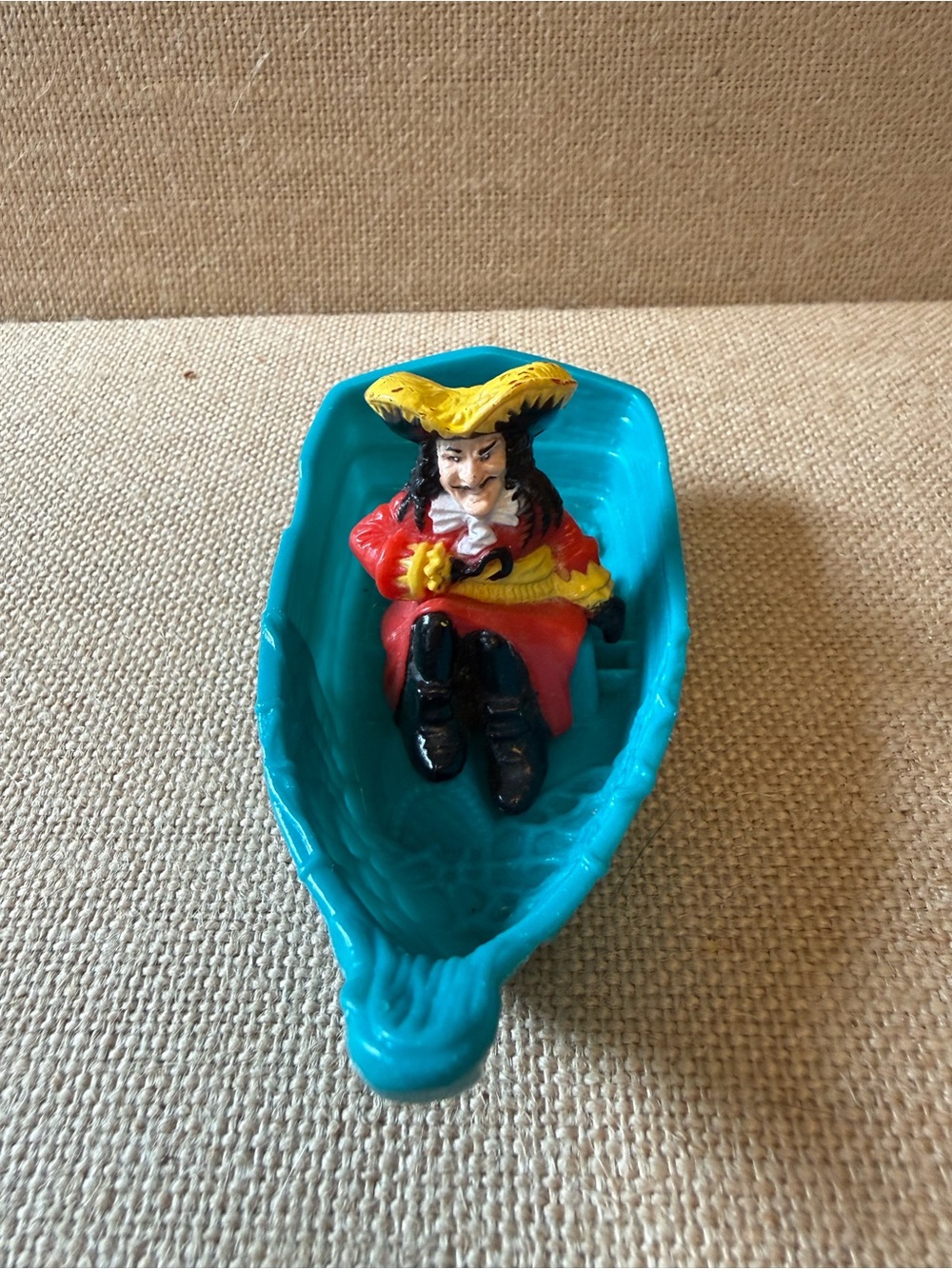 The McDonald's Captain Hook Boat Fast Food Premium Toy from 1990